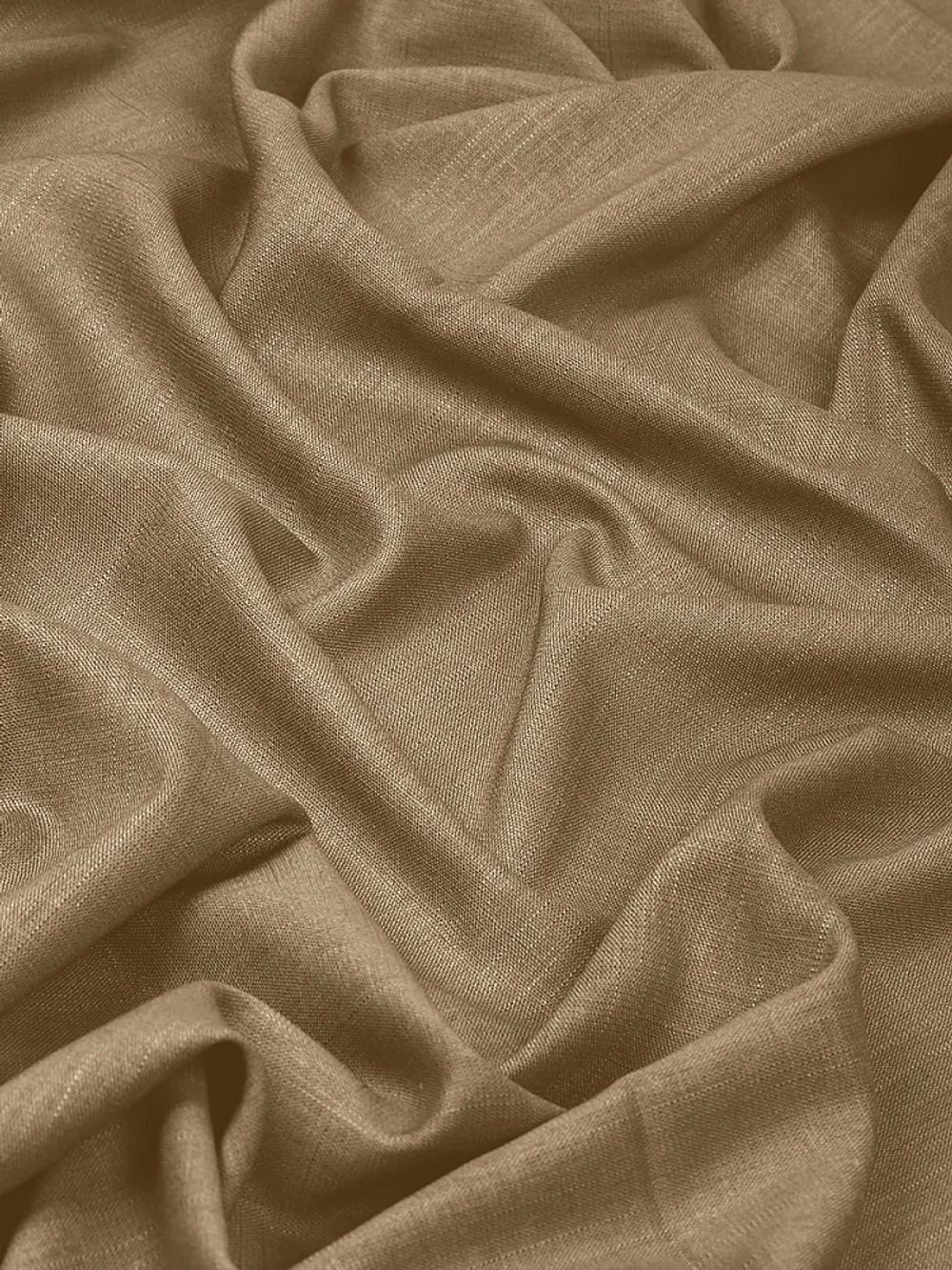 Льняная ткань 190 г/м², 140 см / 2 метра, TBY.Li.1002.48, 48 бежевый