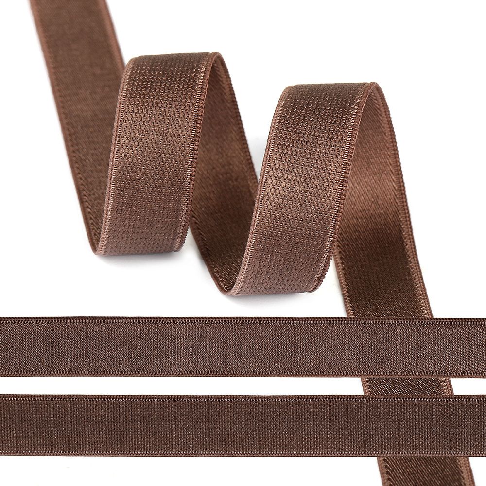 Резинка бельевая (бретелечная) 15.0 мм / 20 метров, TT-SAP15, капучино