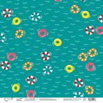 Бумага для скрапбукинга Ой, медуза! 190 гр/м², 30.5х30.5 см, 10 шт, Mr.Painter PSR 200107