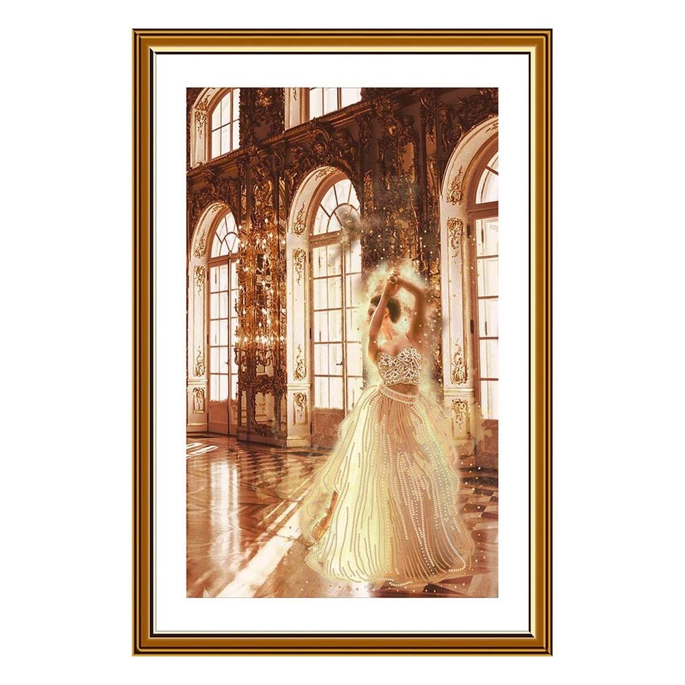 Набор для вышивания нитками Нова Слобода, Танец солнца 28х45 см, 618831