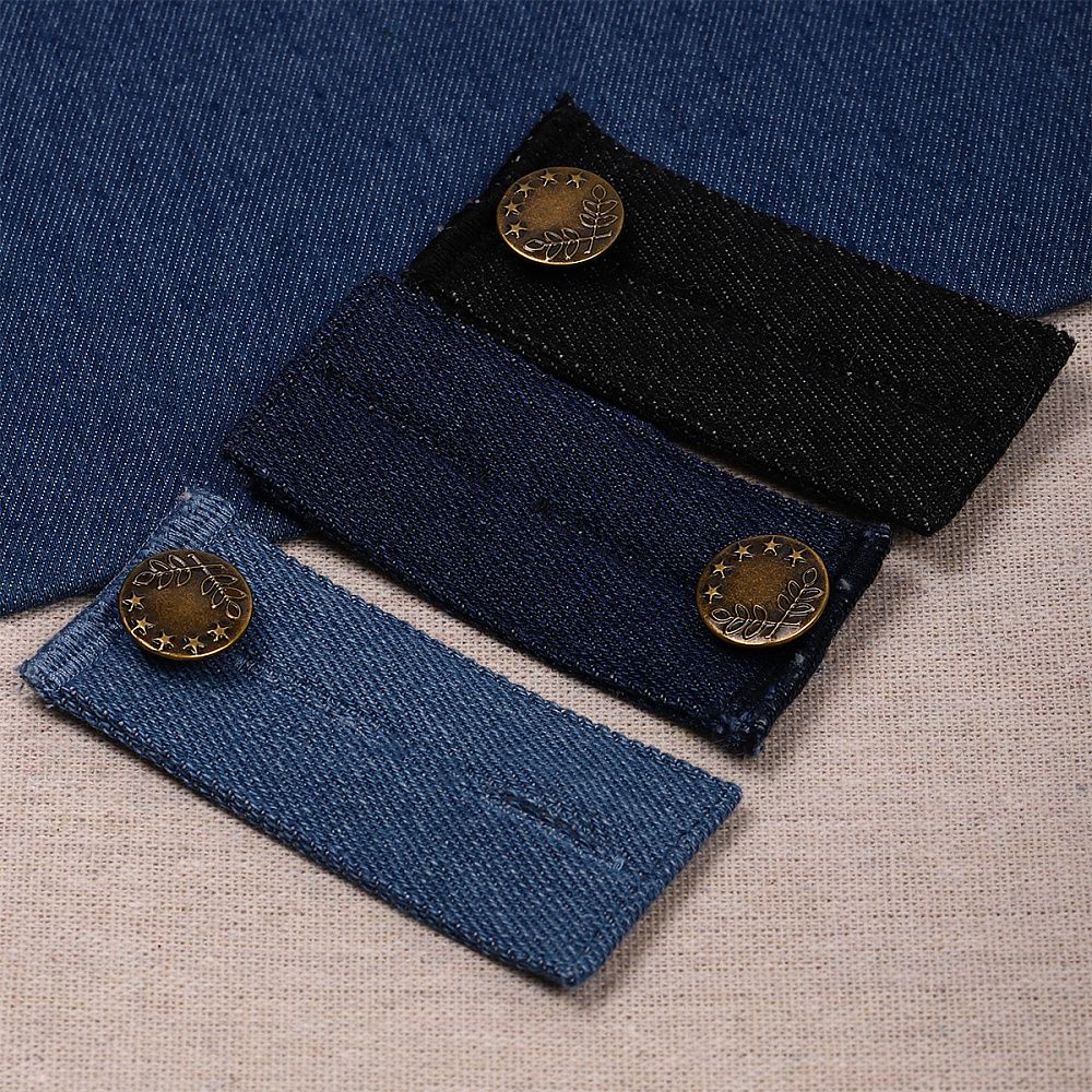 Набор пуговица-расширитель пояса для джинс, уп.3 шт