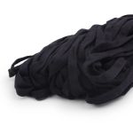 Шнур плоский х/б ⌀15.0 мм / 100м, черный, 8515Ч