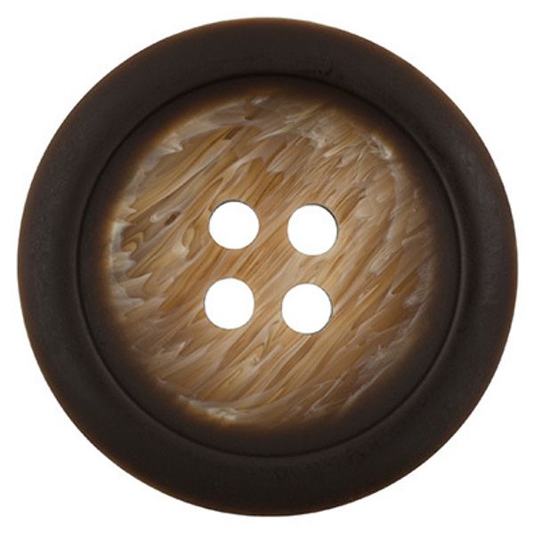 Пуговицы пальтовые/шубные 25 мм, 12 шт, 305 коричневый, Blitz DRN 0088