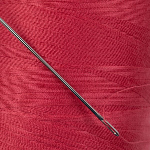 Нитки универсальные Nitka 40/2, 4570 м (5000 ярд) / 1 кат., 162 красно-розовый