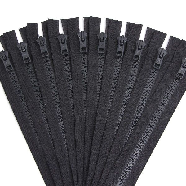 Молния трактор Arta Т6 (6 мм) 1 зам., н/раз., 18 см, цв. 102 т.серый, уп.10 шт