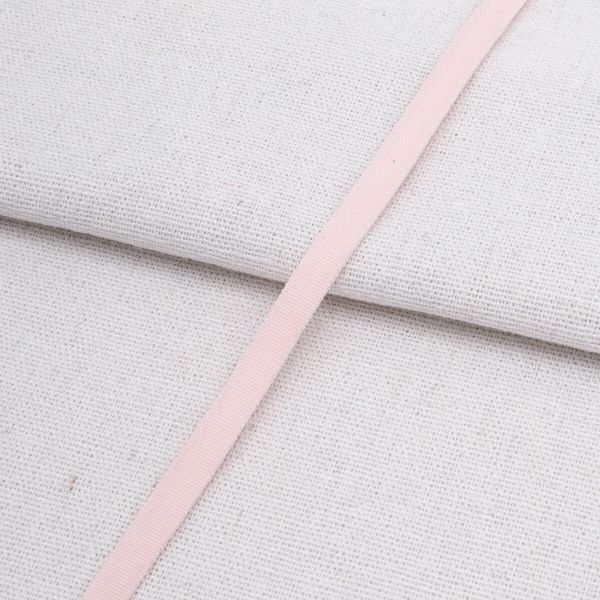 Резинка бельевая (бретелечная) 7.0 мм / 50 метров, 3410 розовый, 46-07043/07