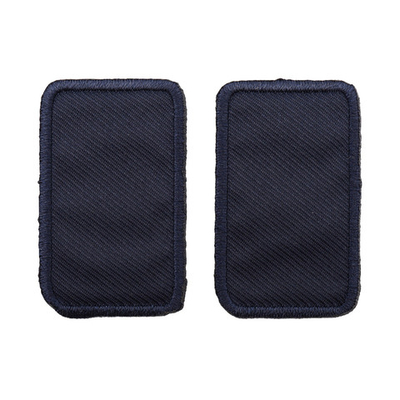 Термоаппликация Прямоугольник 5х3см, уп., 2 шт, цв.синий