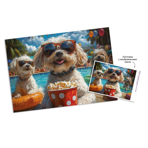 Пазл 1000 элементов, PZL-1000/79 Вечеринка у бассейна, Фрея