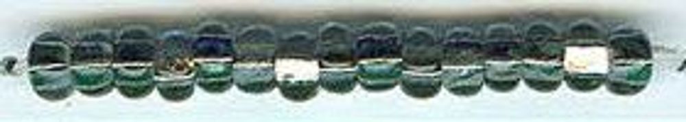 Бисер Preciosa прозрачный с серебр.центром 10/0 (2.3 мм), 1х50г, цв. 47010