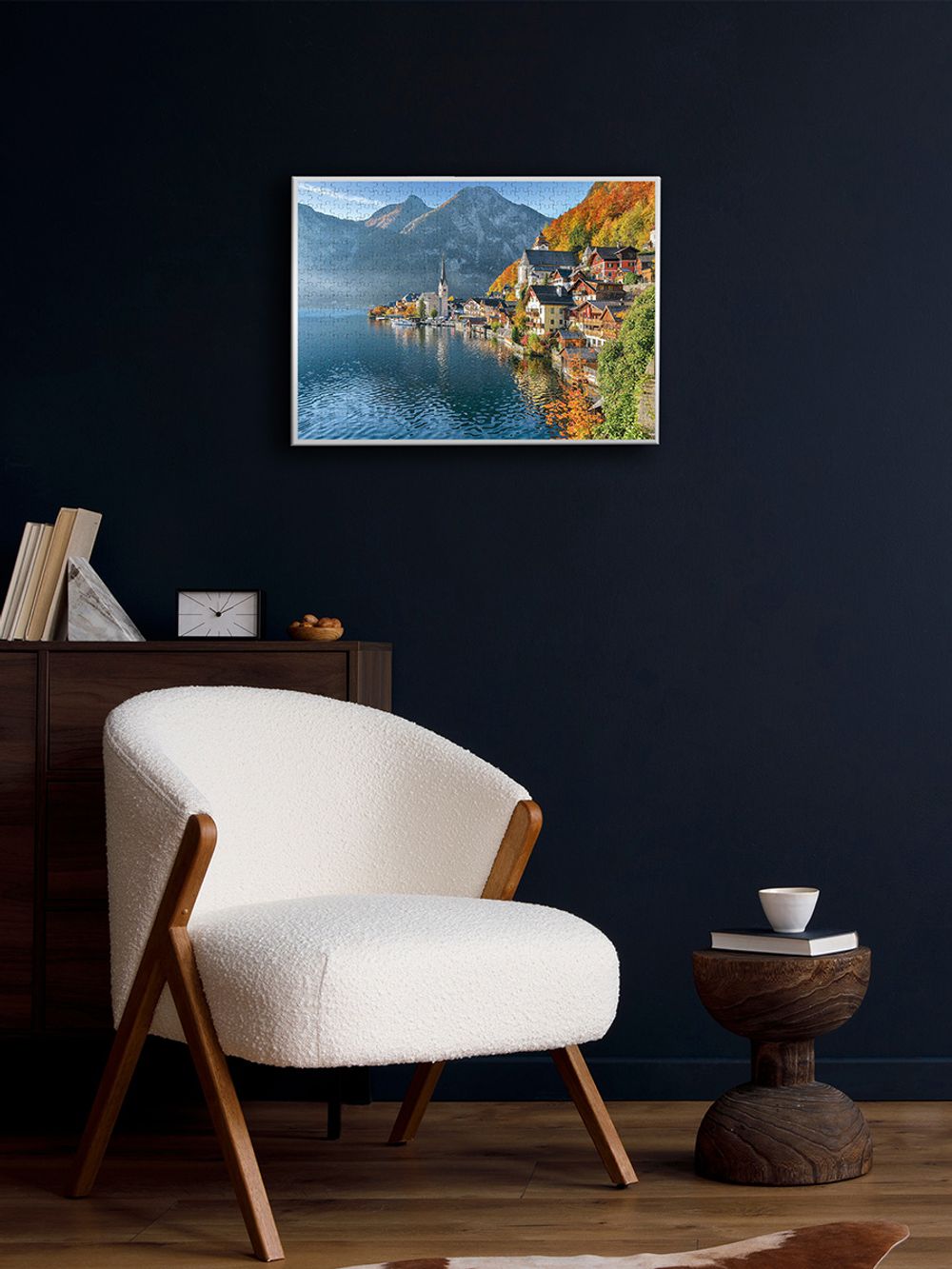 Пазл. Премиальная коллекция 500 элементов, TOP-PZL-500/14 Горная деревня Гальштат, Фрея