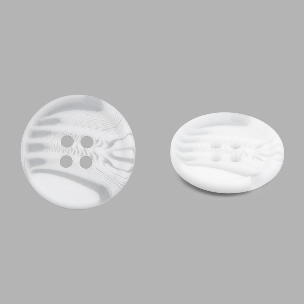Пуговицы 4 прокола 32L (White (белый)) CB, 72 шт