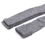 Манжеты трикотажные рукава 6.5 см / 3 метра, тонкие, 2х2, 161/м св.маренго