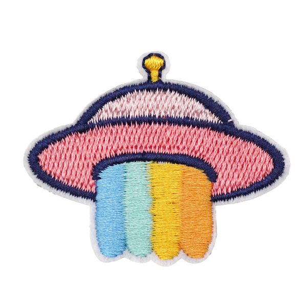 Термоаппликация НЛО, 4,5х3,7см, Hobby&Pro