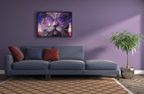 Пазл 2000 элементов, Космо-кот, PZL-2000/21, Фрея