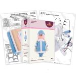 Набор для шитья игрушки Внучка Снегурочка 27 см, Miadolla NY-0158