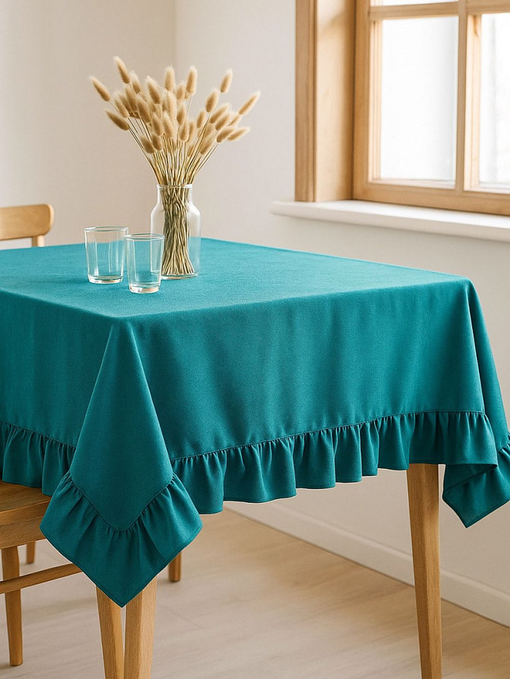 Габардин 150 г/м², 150 см / 3 метра, TBY.150907.3, цв.S907 бирюзовый