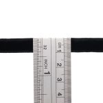 Лента бархатная (тесьма) 10.0 мм / 10±0.5 метров, рис. 8508, цв.20 черный