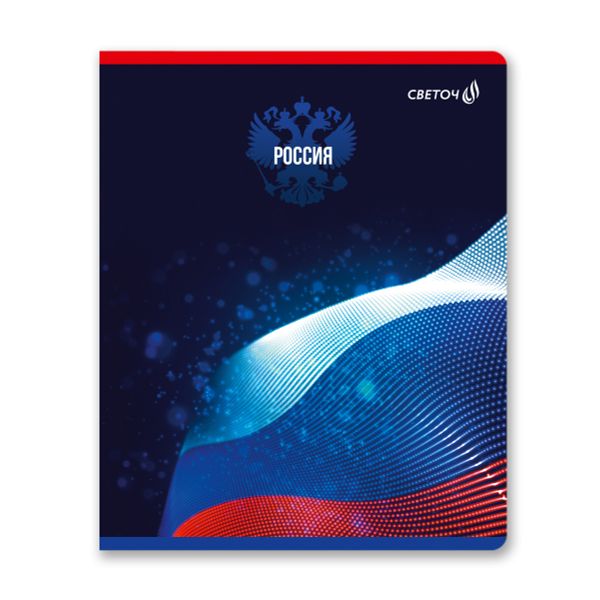 Тетрадь ученическая общая, твин лак, A5+ 48 л. на скобе 65 г/м², белизна 100 %, 10 шт, клетка, 00996 Я в деле!, Светоч 48Т12