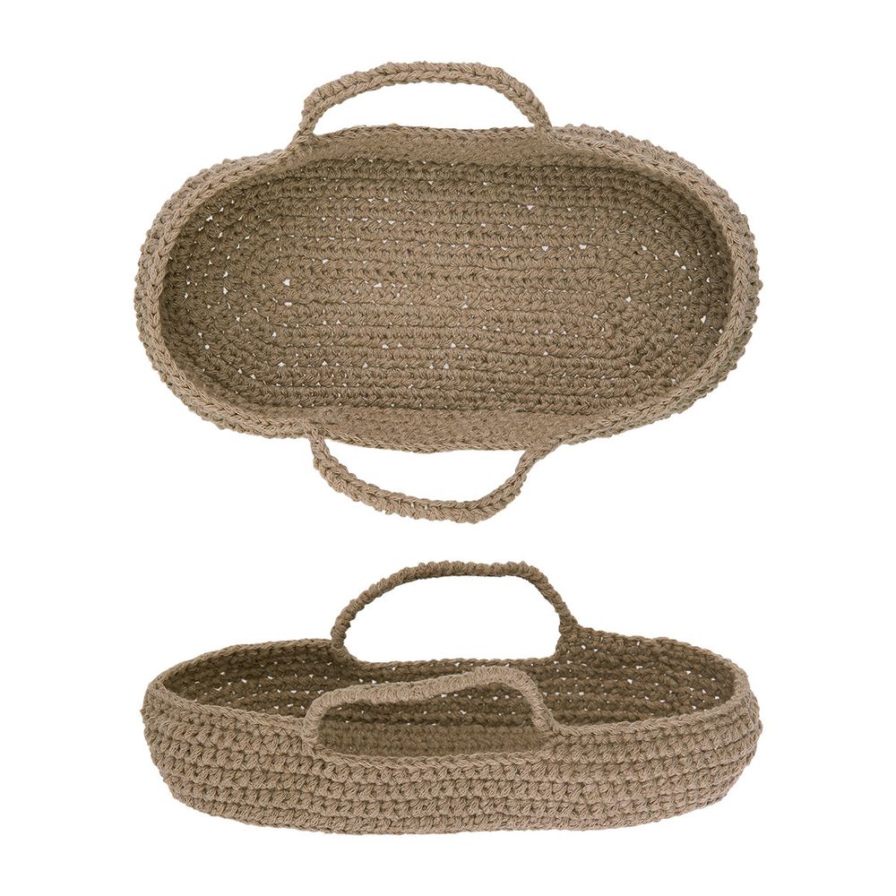 Набор для вязания игрушки Зайка в люльке 16 см, Miadolla AMG-0114