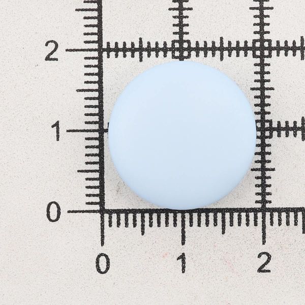 Пуговицы на ножке 28L (18мм), пластик (Blue1 (синий1)), NE68, 48 шт