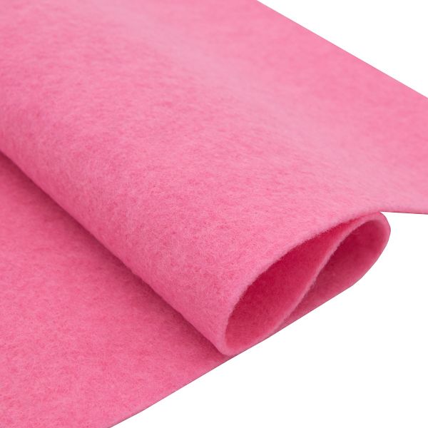 Фетр листовой мягкий 1.0 мм, 170гр, 20х30см, 10 шт/упак Astra&Craft (AF813/YF614 розовый)
