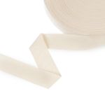 Тесьма (лента) киперная (100% х/б) 30 мм / 50 метров, суровый/ecru, Gamma TCT-30