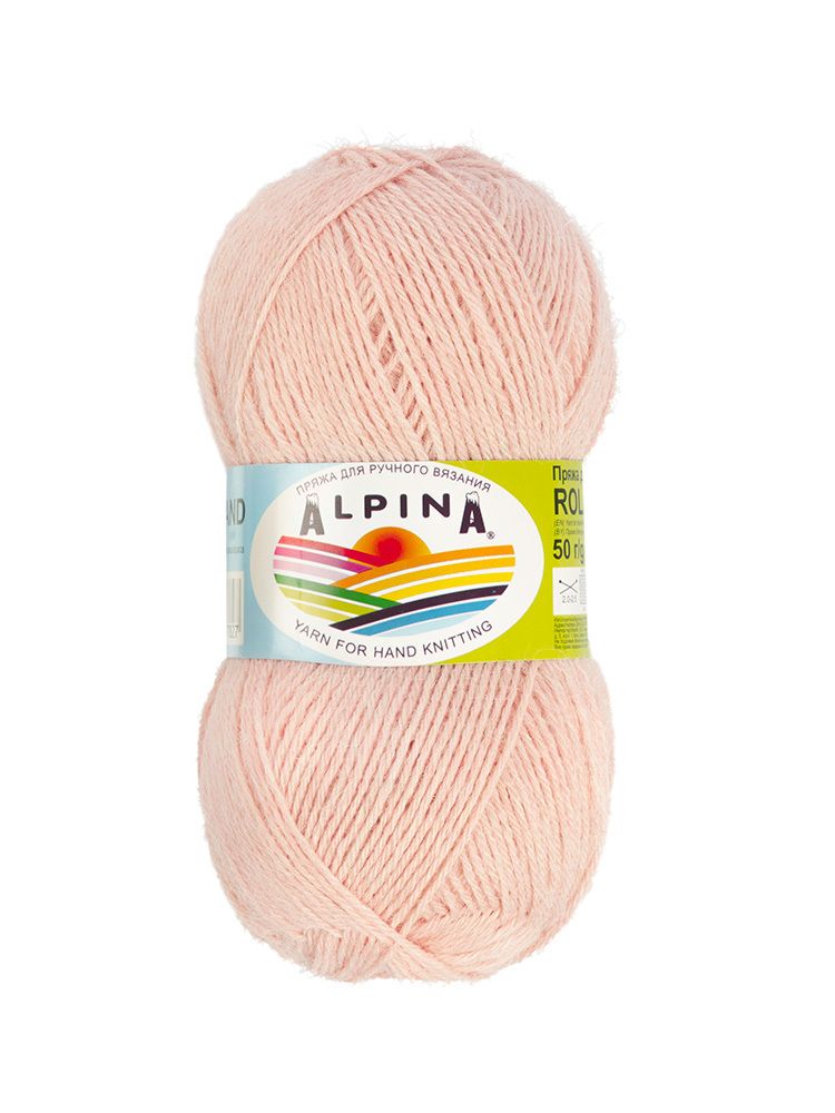 Пряжа Alpina Roland / уп.4 мот. по 50г, 200м, 39 св.розовый
