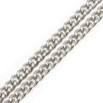 Цепь стальная, 6,2х4,8 мм, 10 м, никель