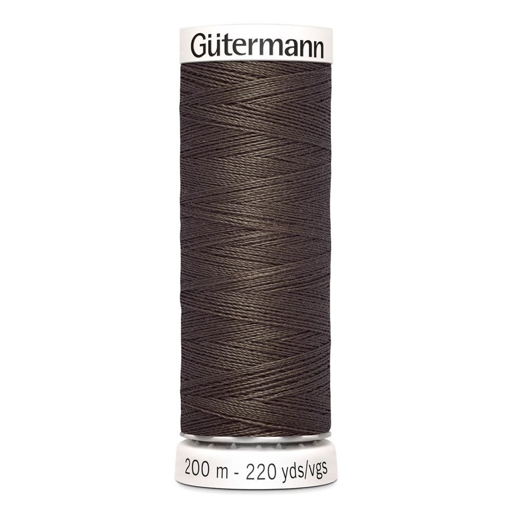 Нитки универсальные Gutermann Sew-all, 200м, 480 орехово-коричневый, 1 катушка