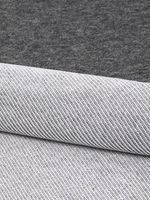 Футер 2-нитка петля поликоттон стрейч 220 г/м², 160 см / 3 метра, ФУТ2Х.TBY.ХЛ-ПЭ.СВ.СЕР.МЕЛ.3, цв.св.серый меланж