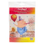 Набор для вышивания бисером Бисеринка, Праздник 17х17см