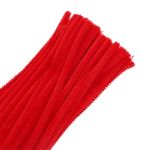 Проволока синельная 6 мм / 30см, 100 шт, Astra&Craft (A-028 красный)