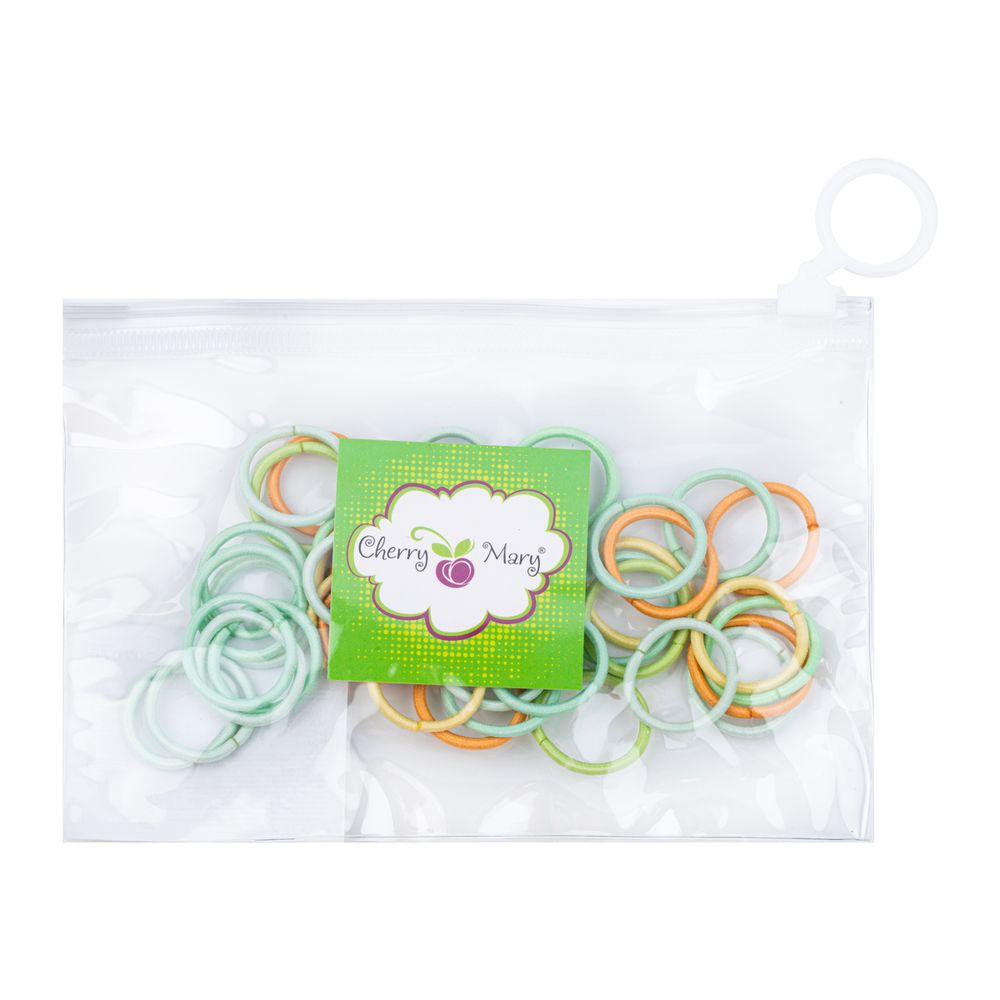 Набор резинок для волос 5х42 шт, №03 ассорти, Cherry Mary DC07076