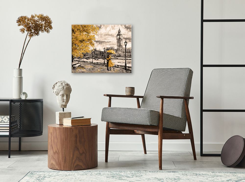 Картина по номерам Фрея PCF-22, на холсте с подрамником Осень у Биг-Бена, 50х40 см