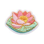 Термоаппликация Кувшинка, 3.2х4.3cm, Hobby&Pro