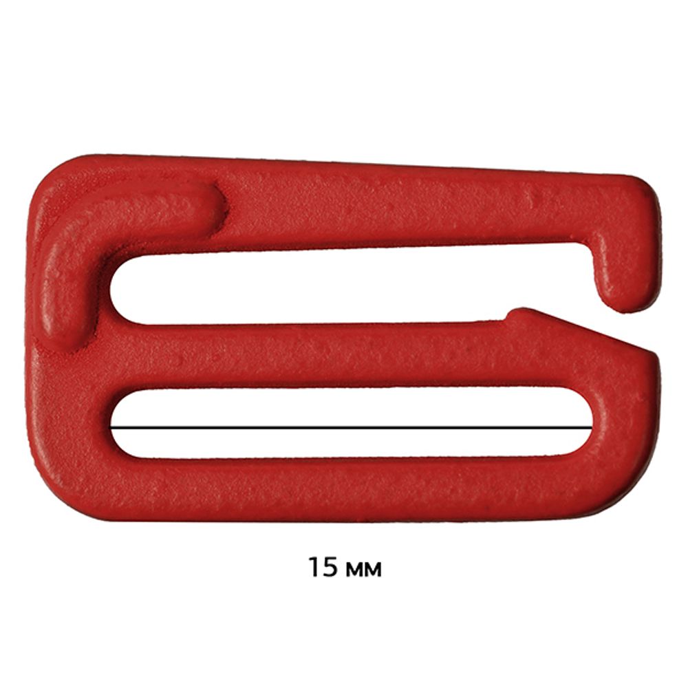 Крючки для бюстгальтера металл 14.4 мм, 101 т.красный, Arta, 50 шт