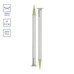 Спицы прямые большие пластик ⌀20.0 мм, 35 см, Gamma PKN2