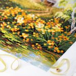 Набор для вышивания нитками Чудесная игла 110-331, Деревенский пруд, 40х31см