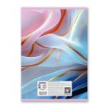 Тетрадь ученическая общая, A4 48 л. на скобе 65 г/м², белизна 100% 6 шт клетка, 01752 Нежный шёлк, Светоч Т152