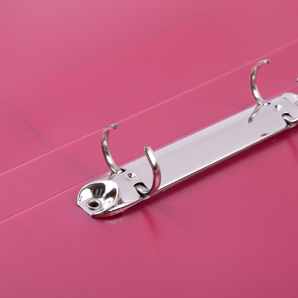 Папка на 2 О-кольцах A4 700 мкм 25 мм, 1 шт, d-20 мм, брусника EC211320070, Expert Complete