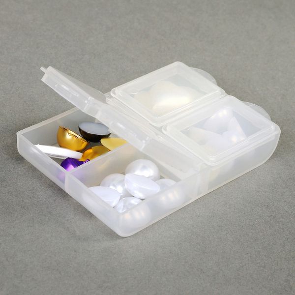 Контейнер для мелочей 6.4x4.4x1.8 см цв. в ассортименте