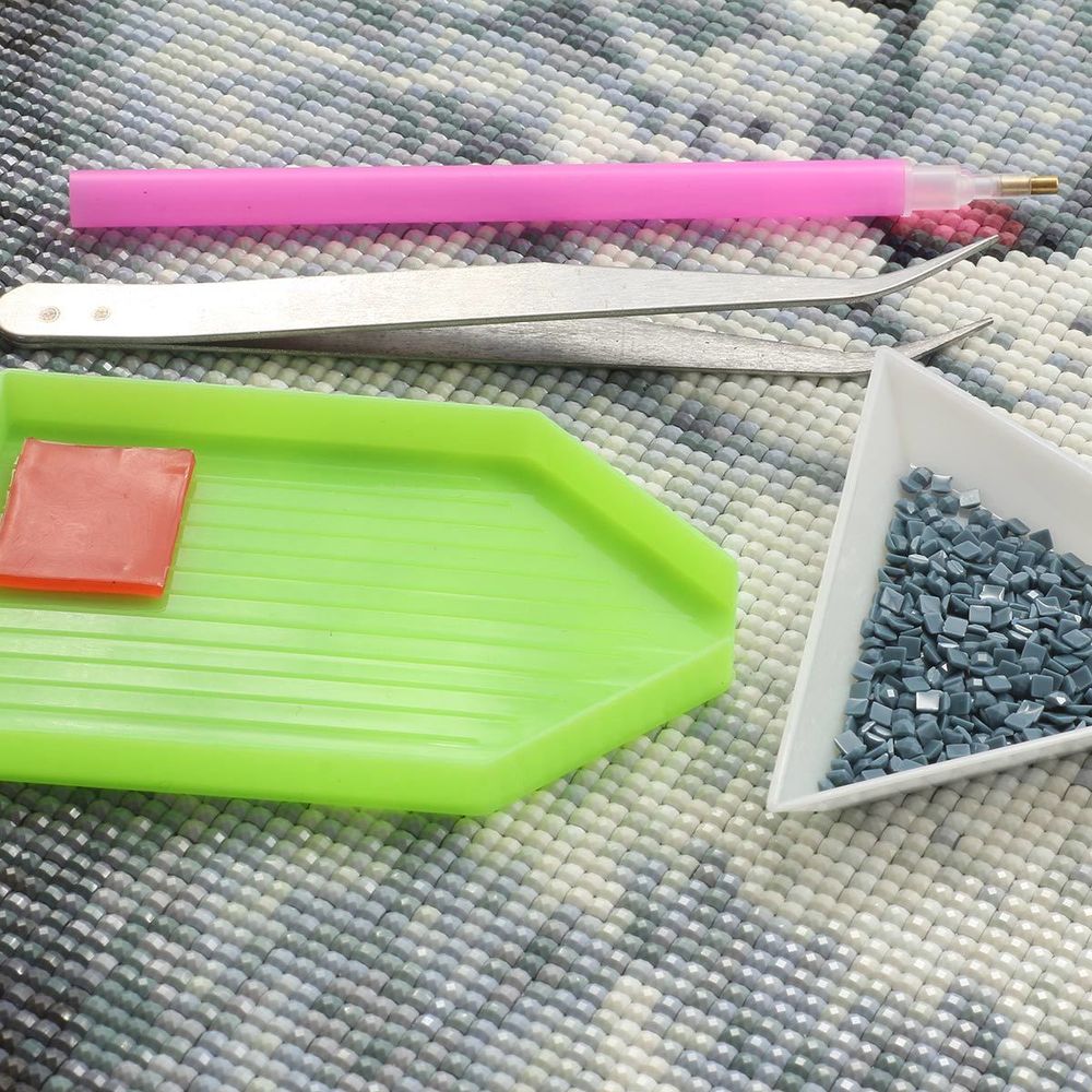 Алмазная (кристальная) мозаика Cristyle, Кот Мейн-кун, 30х40 см