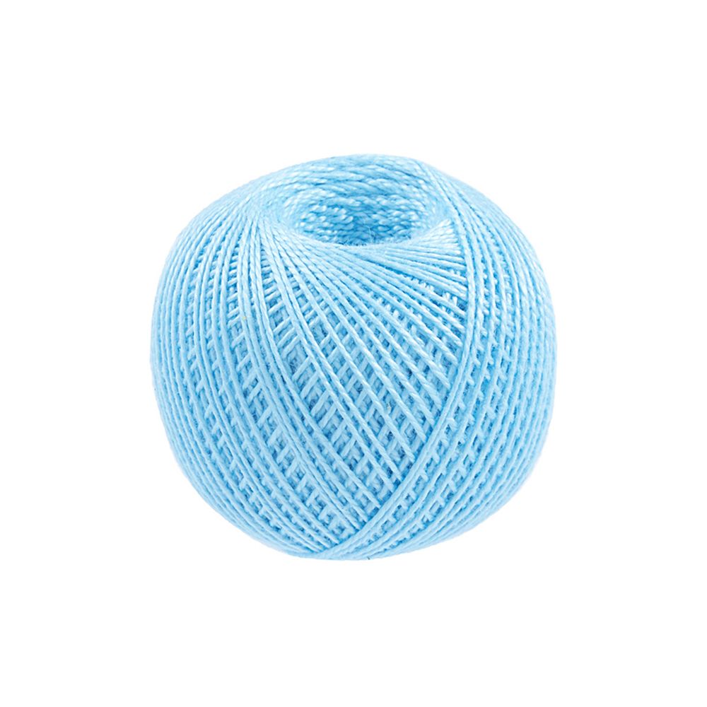 Пряжа ПНК им.Кирова Ирис / уп.20 мот. по 25 г, 150 м, 2704 бледно-голубой