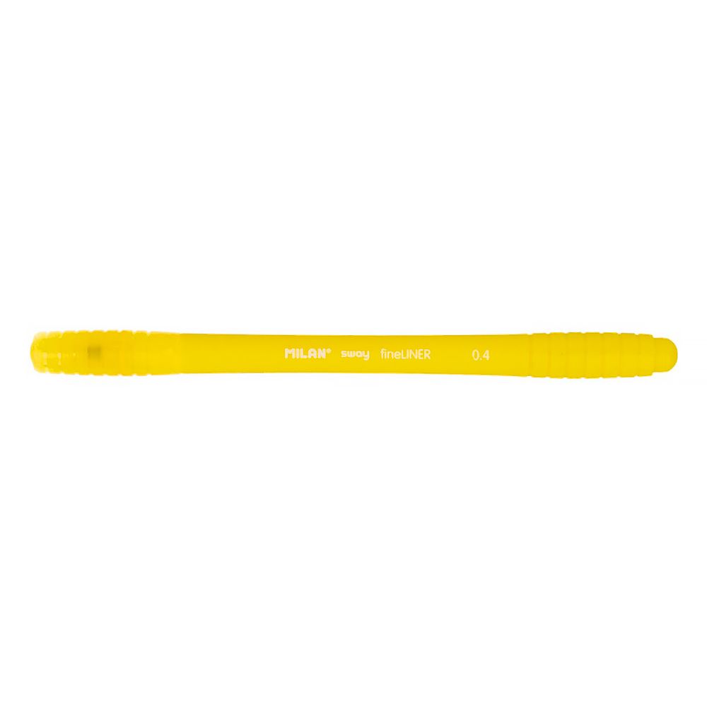 Линер SWAY Fineliner 1 цв. 16 шт, в картонной упаковке, 610041619 желтый, Milan
