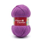 Пряжа Троицкая Подмосковная / уп.10 мот. по 100 г, 250 м, 3880 фуксия