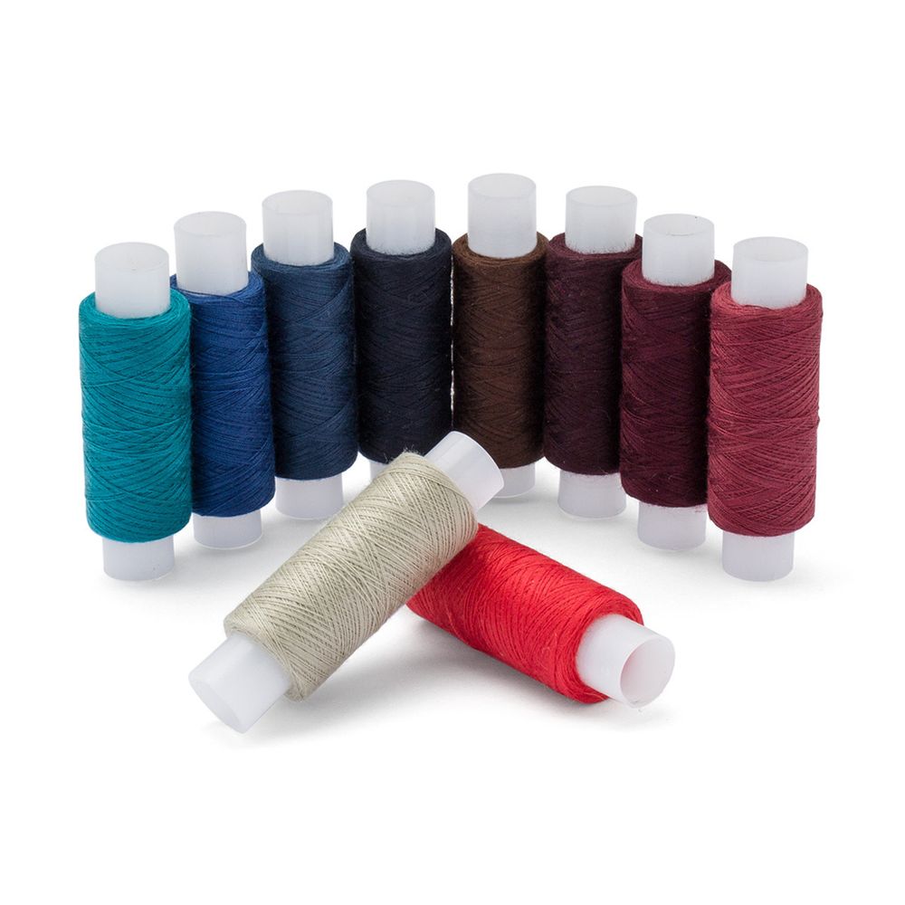 Швейные нитки (набор) 50/2, 10 кат. по 200 метров, ассорти №69, Astra&amp;Craft