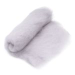 Шерсть для валяния Ангорка для творчества (мохер 45%, шерсть 37%, акрил 18%), 100гр. Камтекс (008 серебристый)