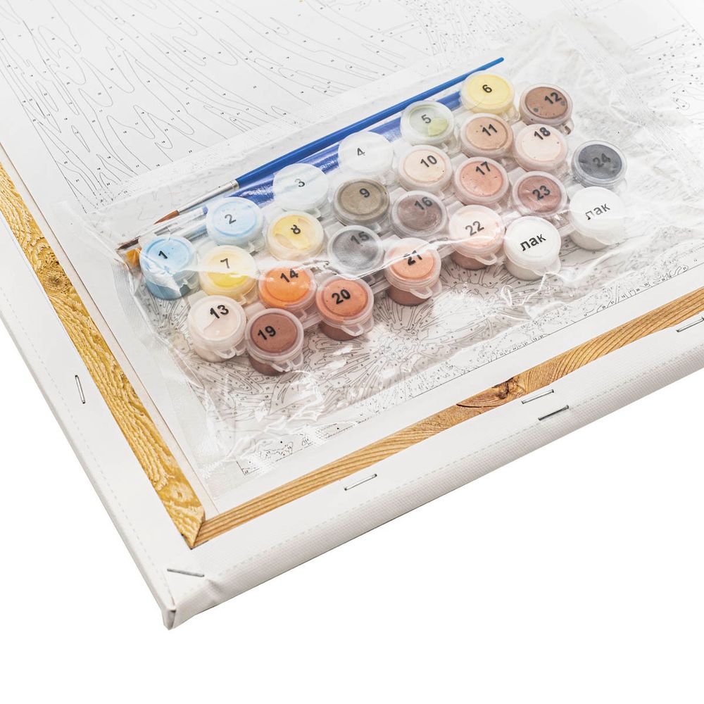 Картина по номерам Русская живопись, Солнечная мелодия 40х50см