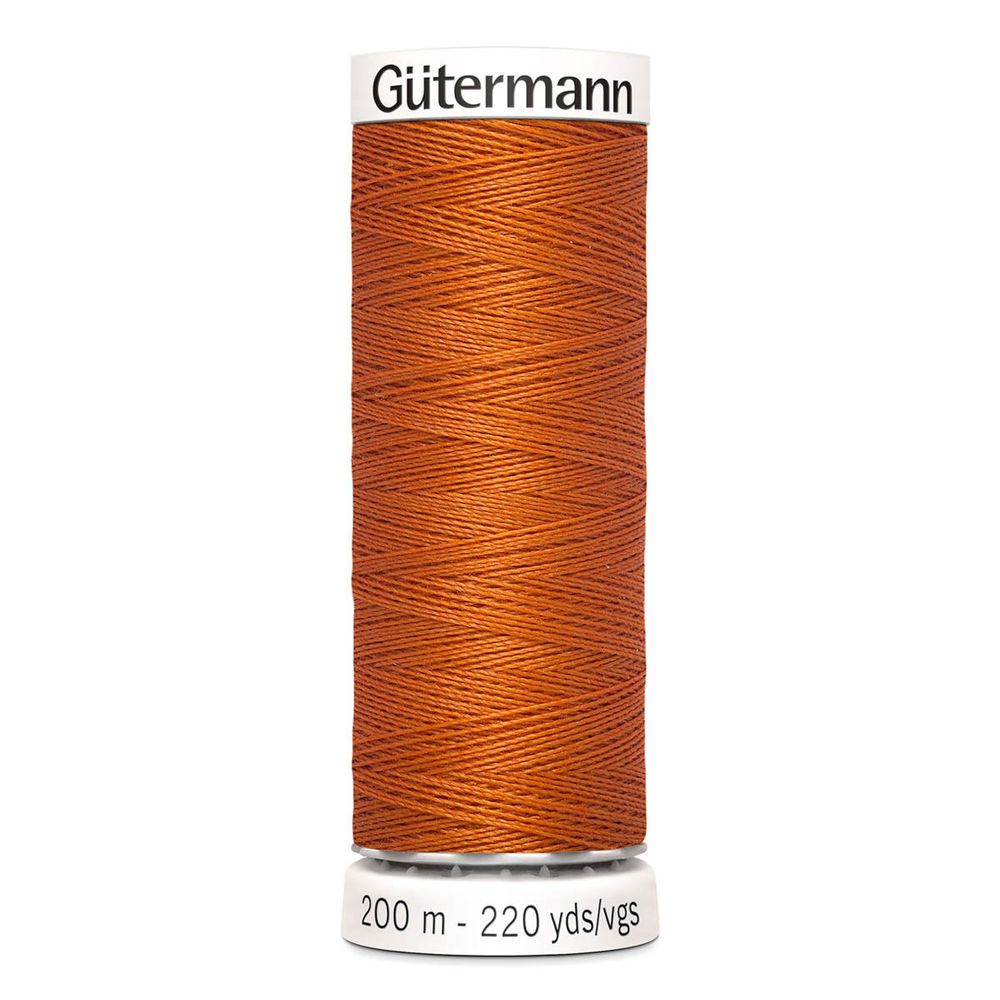 Нитки универсальные Gutermann Sew-all, 200м, 982 св.рыжий, 1 катушка