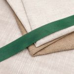 Лента репсовая (в рубчик) 20.0 мм, 126 т.зеленый, уп.18,28 м